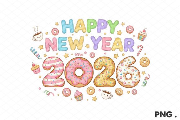 Funny Happy New Year 2026 Png: A Graphic Illustration Review