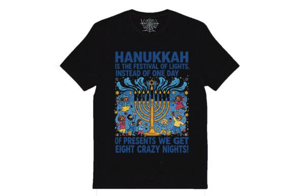 Hanukkah is the Festival of Lights: A Review for T-Shirt Designs