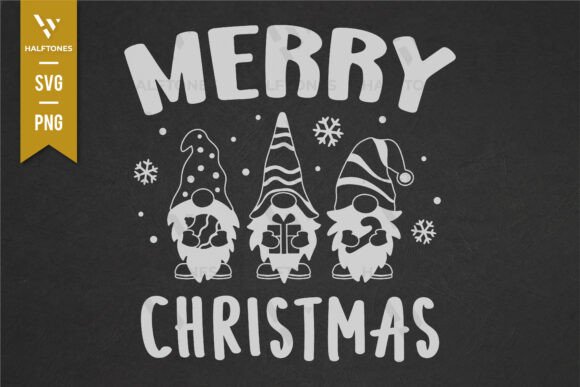 Merry Christmas Gnome Graphics: A Festive Illustration Pack
