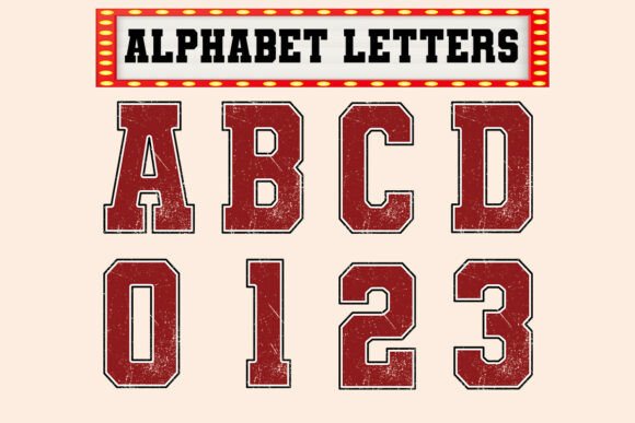 Retro Valentine Red Alphabet: A Versatile Graphics Tool