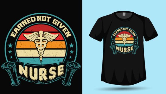 Review: Nurse T-Shirt Design Vector Graphics
