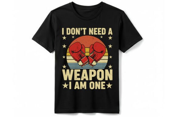 Reviewing I Am a Weapon Boxer T-shirt for Graphics